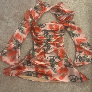 House of CB floral dress
